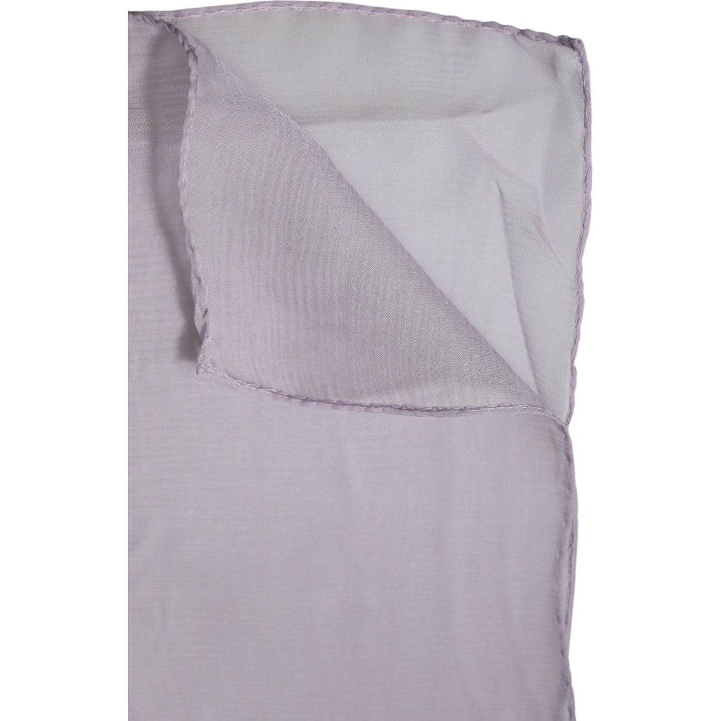 Dolce & Gabbana Purple Silk Rectangle Wrap Shawl Scarf Dolce & Gabbana Dark Gray