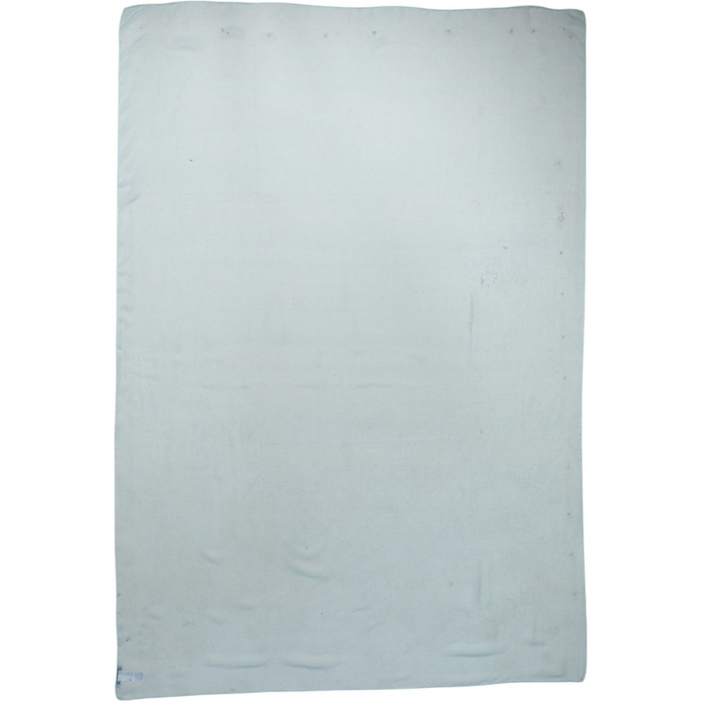 Dolce & Gabbana Light Blue Silk Rectangle Wrap Shawl Scarf Dolce & Gabbana Gray