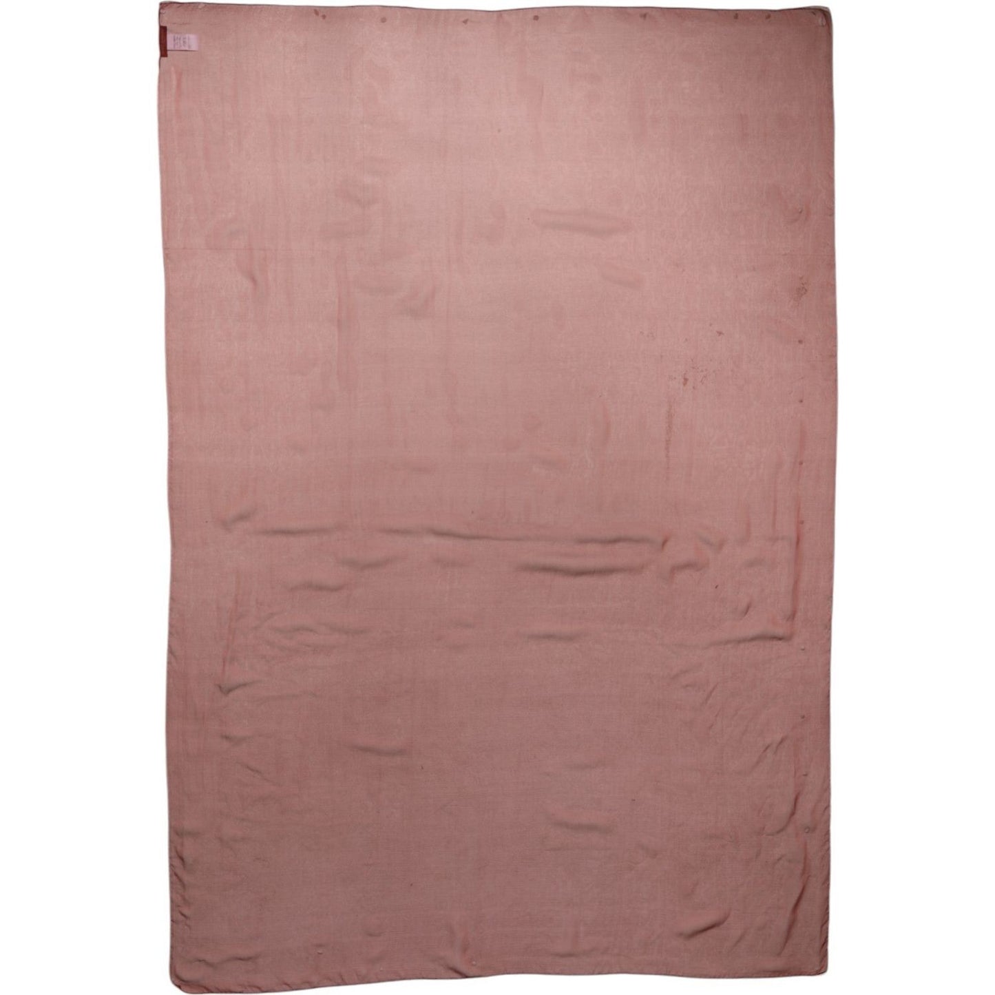 Dolce & Gabbana Red Silk Rectangle Women Wrap Shawl Scarf Dolce & Gabbana Rosy Brown