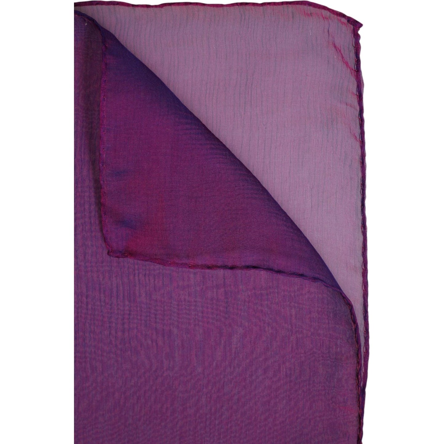 Dolce & Gabbana Purple Silk Rectangle Wrap Shawl Scarf Dolce & Gabbana Dim Gray