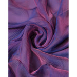 Dolce & Gabbana Purple Silk Rectangle Wrap Shawl Scarf MS7497