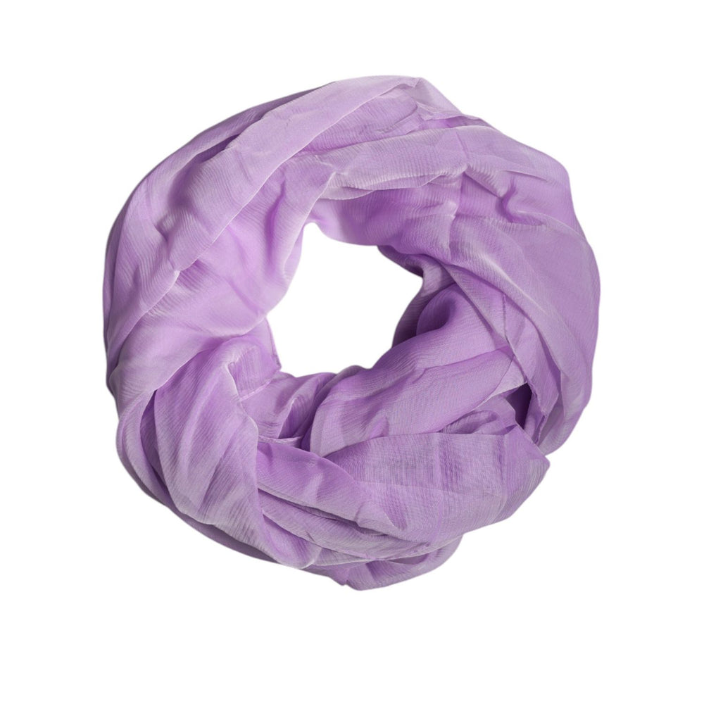 Dolce & Gabbana Purple Silk Rectangle Wrap Shawl Scarf