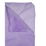 Dolce & Gabbana Purple Silk Rectangle Wrap Shawl Scarf MS7502