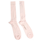 Dolce & Gabbana Ivory Cotton Stretch Logo Over Calf Socks SCS2214-L