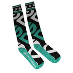 Dolce & Gabbana Multicolor Cotton Stretch Over Calf Socks SCS2258-M
