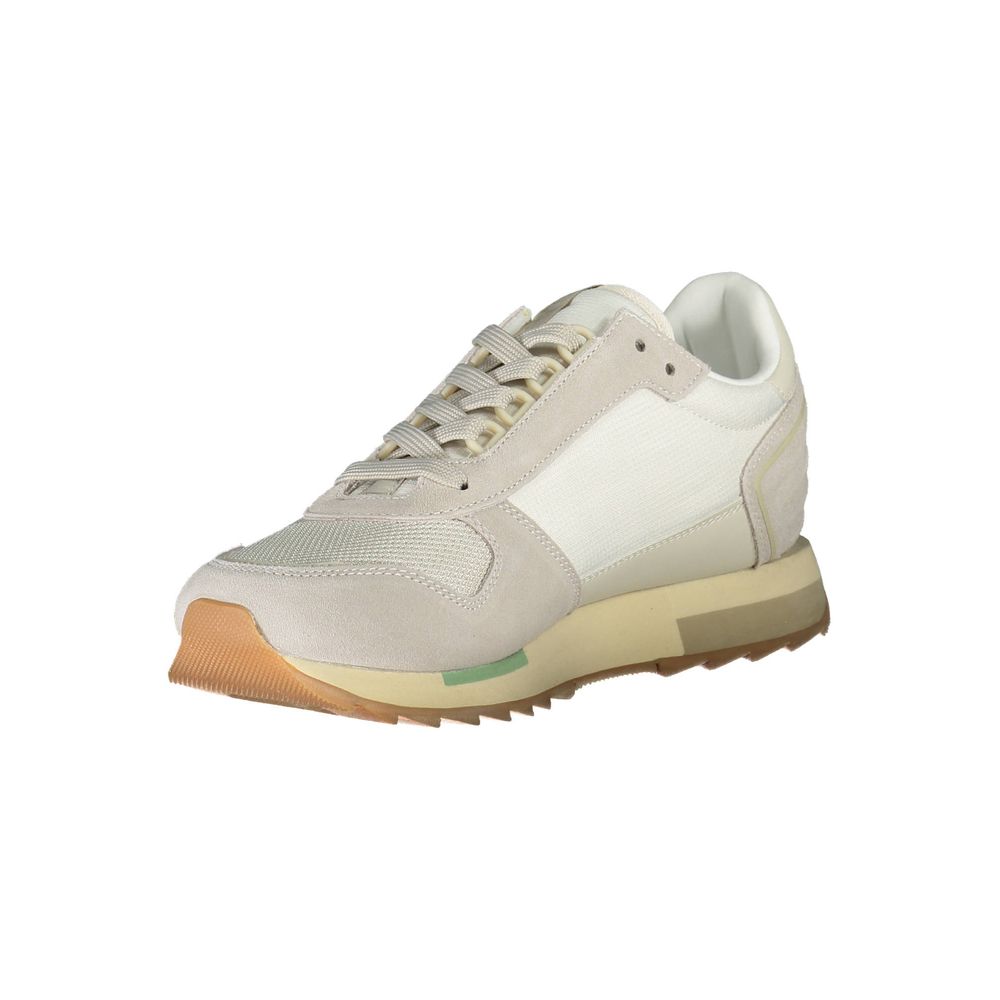 Napapijri White Polyethylene Men Sneaker Napapijri Gray