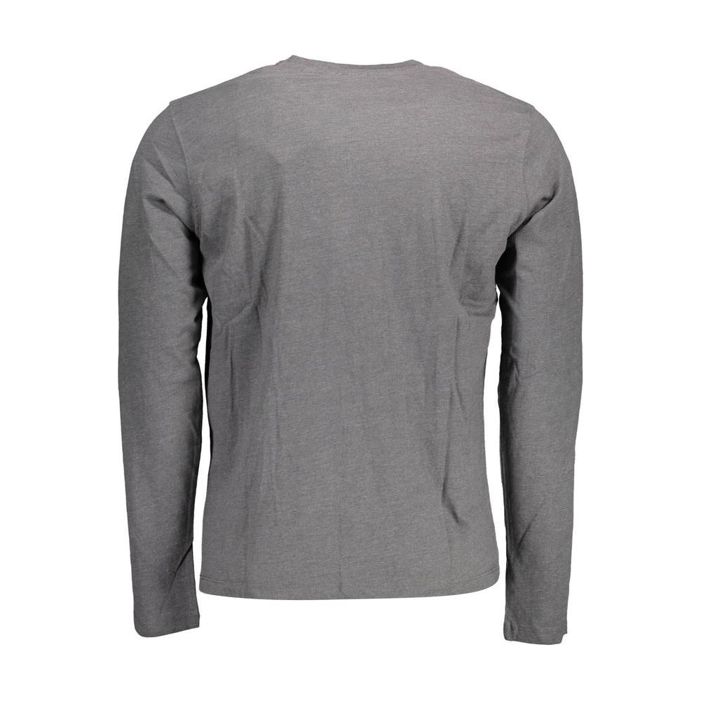 U.S. POLO ASSN. Gray Cotton Men T-Shirt U.S. POLO ASSN. Dim Gray