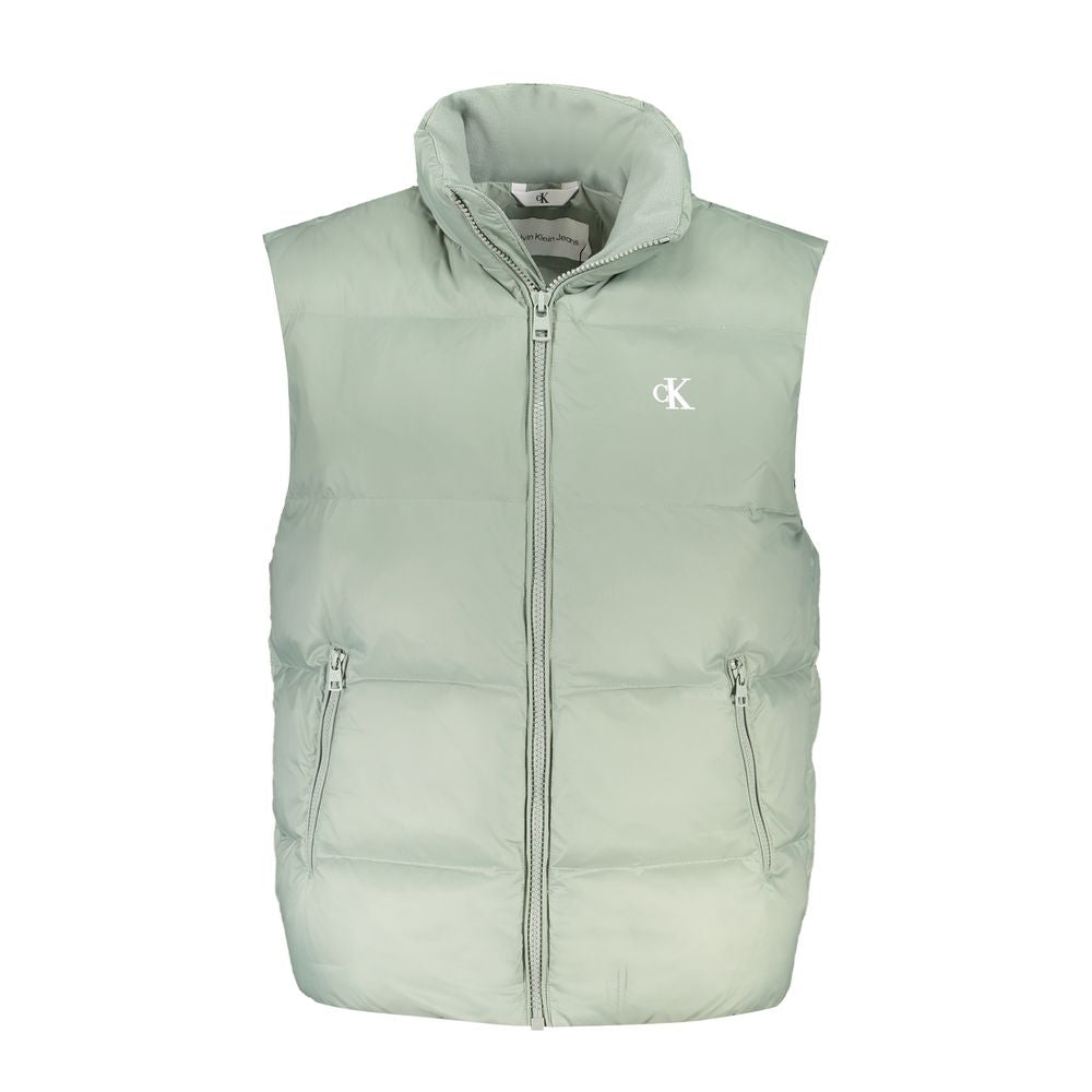 Calvin Klein Green Polyamide Jacket Calvin Klein Gray