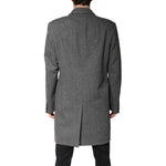 Dolce & Gabbana Gray Wool Single Breasted Trench Coat Jacket JKT4114-52