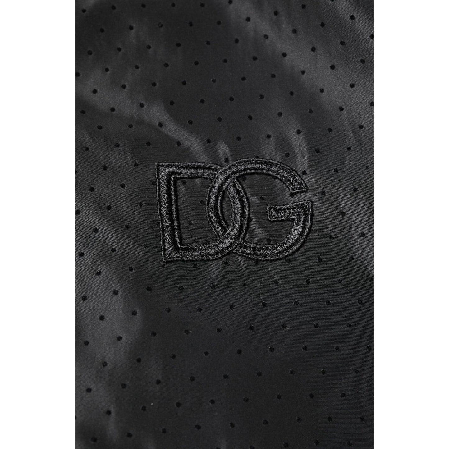 Dolce & Gabbana Black Long Sleeves Full Zip Bomber Jacket JKT4134-56