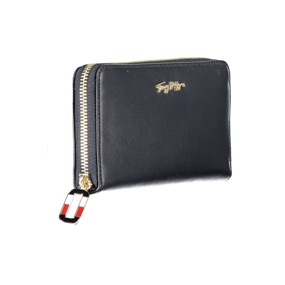 Tommy Hilfiger Blue Leather Women Wallet Tommy Hilfiger Dark Slate Gray