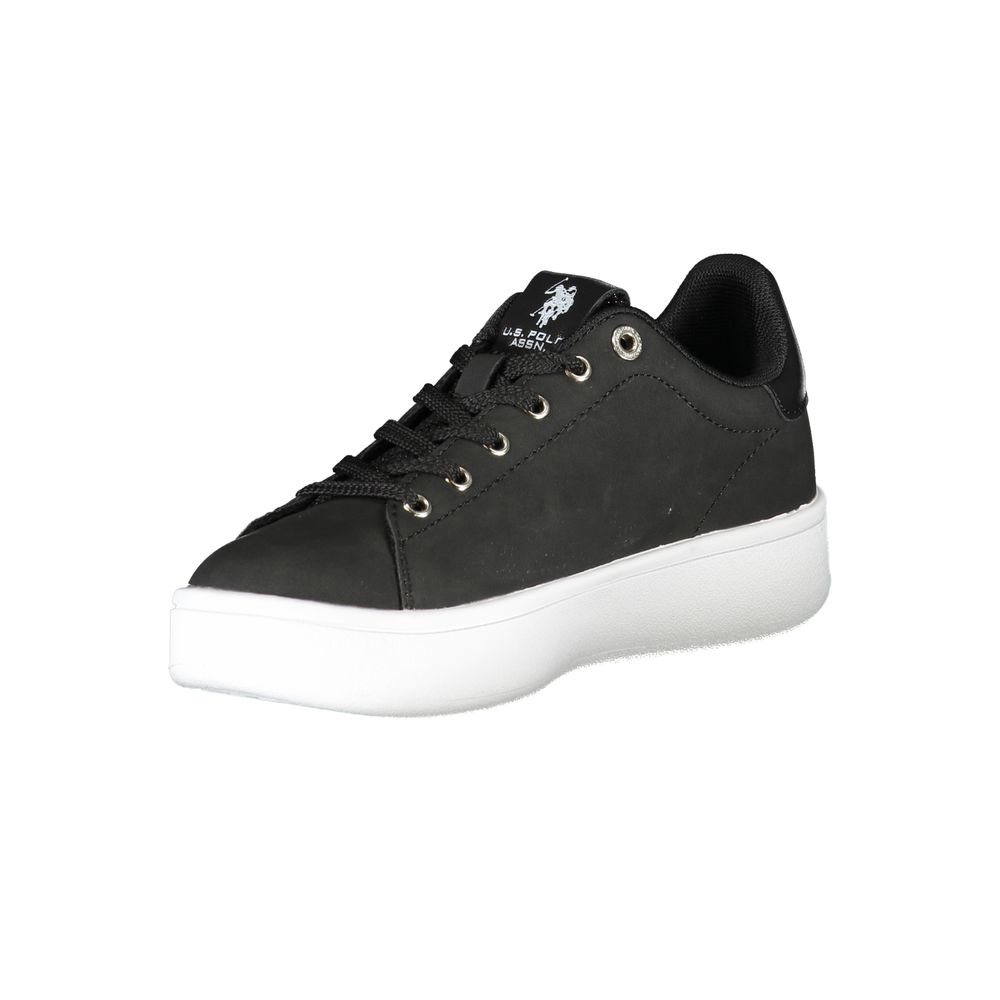 U.S. POLO ASSN. Black Polyester Women Sneaker U.S. POLO ASSN. Lavender