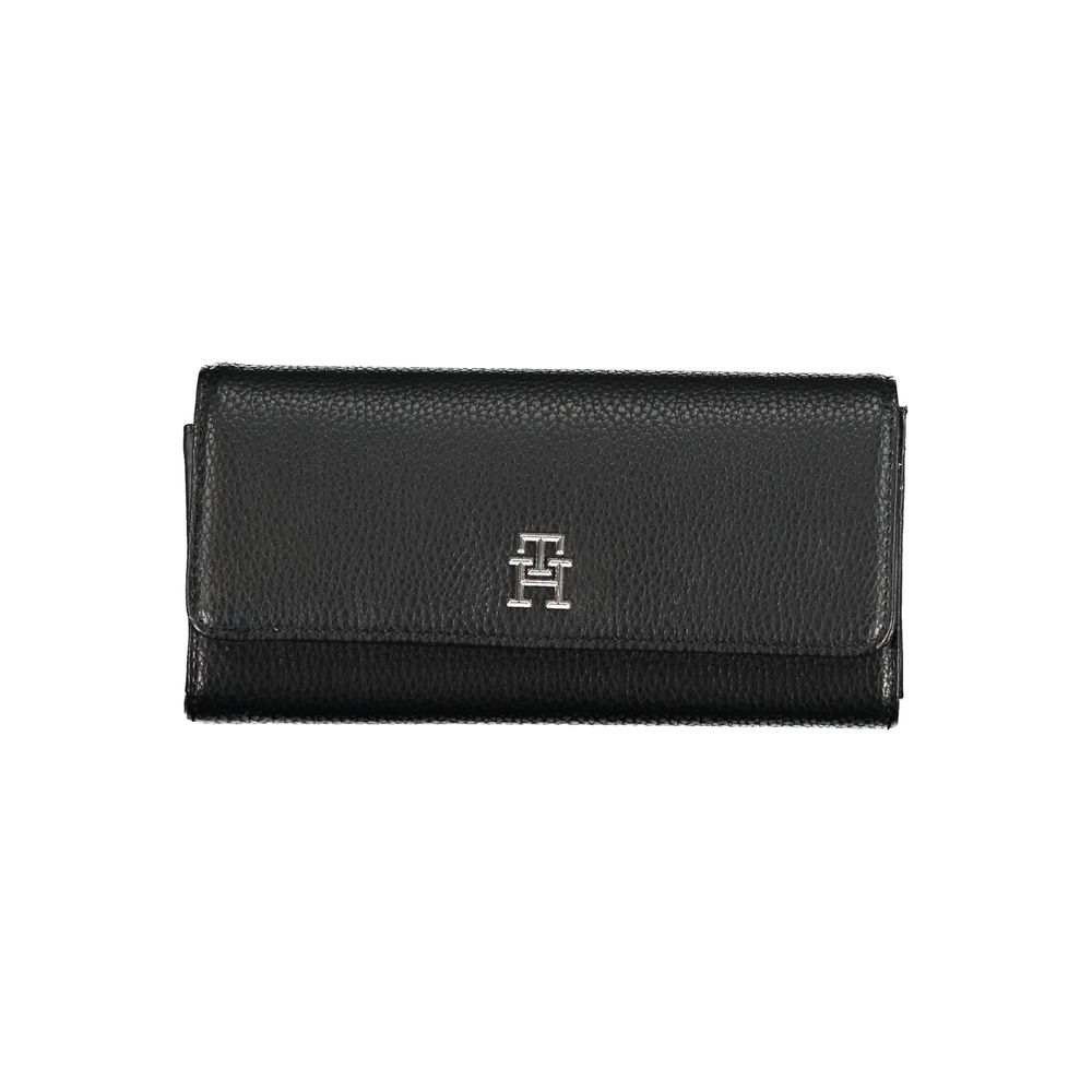 Tommy Hilfiger Elegant Quadruple Compartment Wallet Tommy Hilfiger Dark Slate Gray