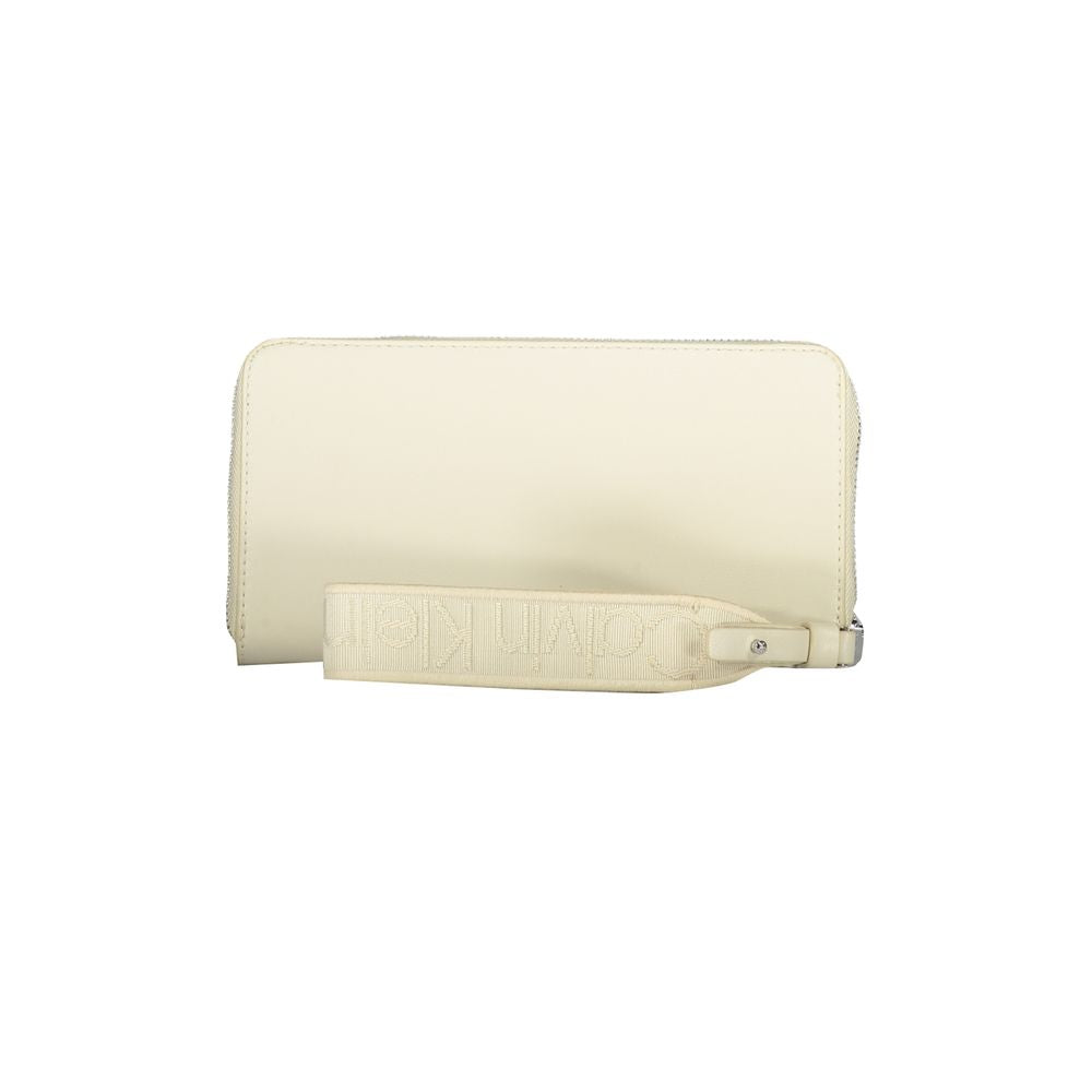 Calvin Klein Beige Polyethylene Wallet Calvin Klein Bisque