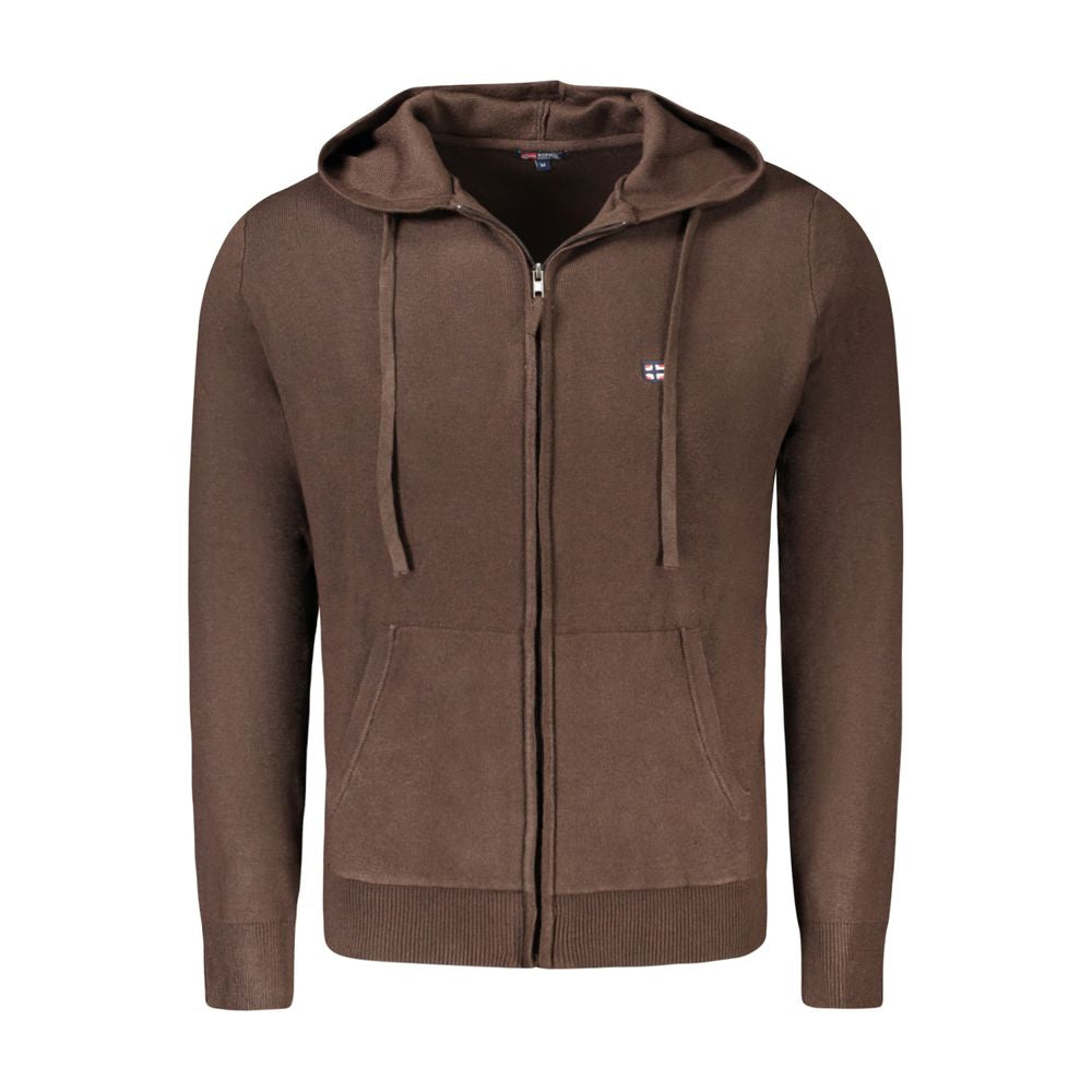Norway 1963 Brown Polyamide Men Cardigan Norway 1963 Dark Olive Green