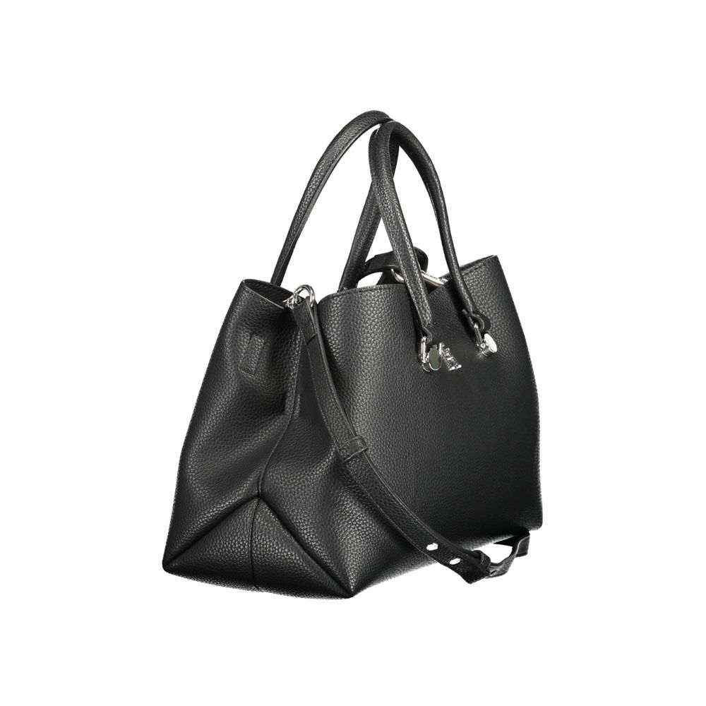 Tommy Hilfiger Black Polyester Women Handbag Tommy Hilfiger Dark Slate Gray