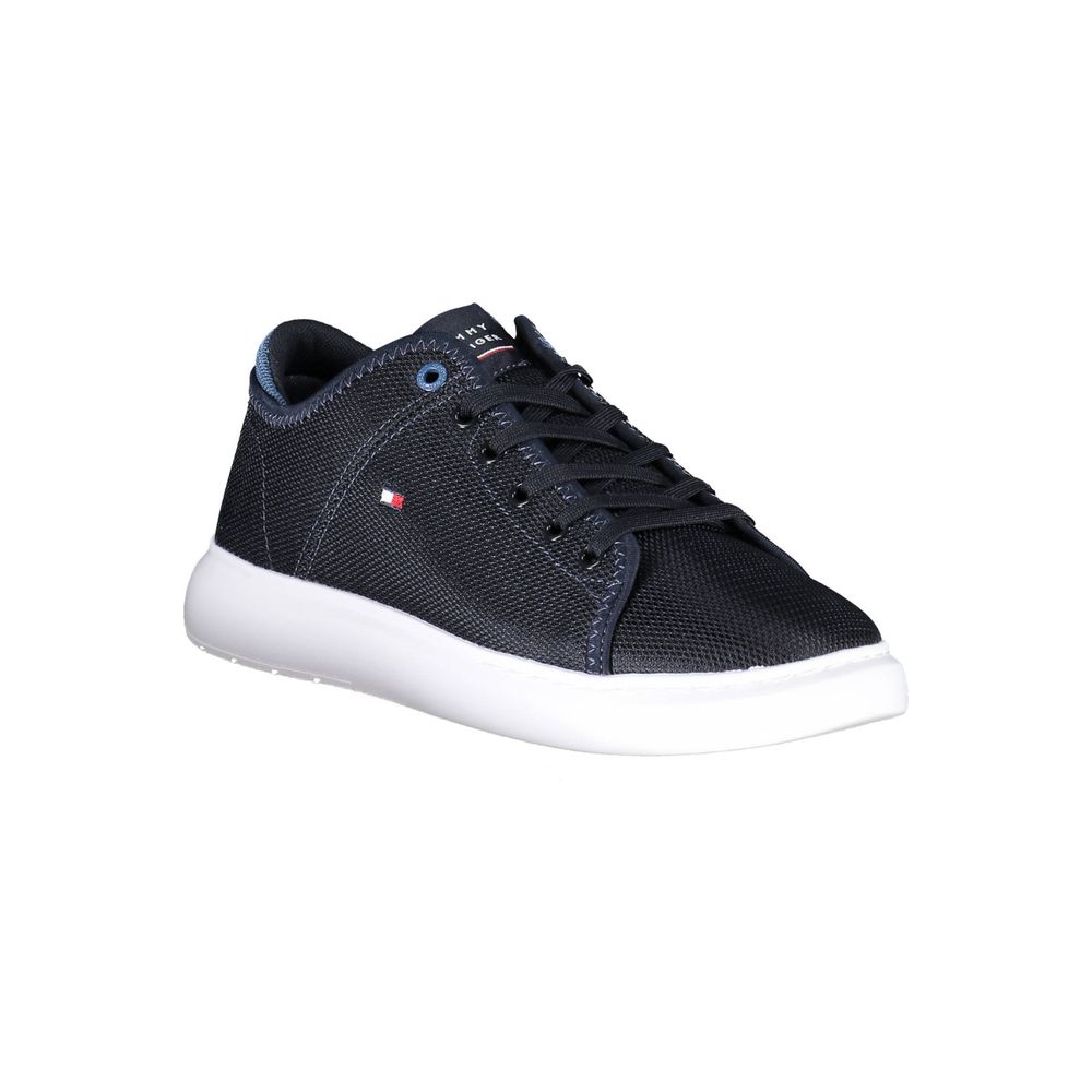 Tommy Hilfiger Blue Polyester Men Sneaker Tommy Hilfiger Lavender