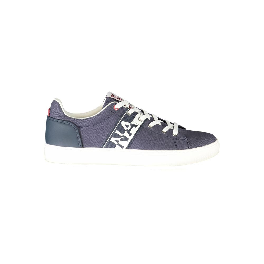 Napapijri Blue Polyester Sneaker Napapijri Dim Gray