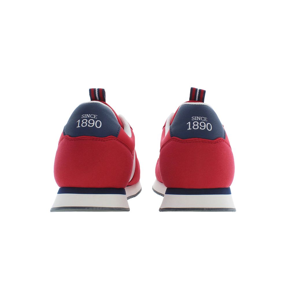 U.S. POLO ASSN. Red Polyester Men Sneaker U.S. POLO ASSN. Brown