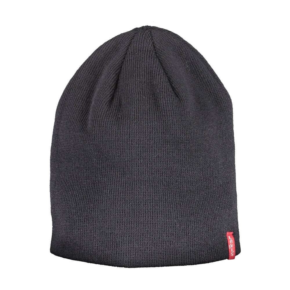 Levi's Blue Acrylic Men Cap Levi's Dark Slate Gray