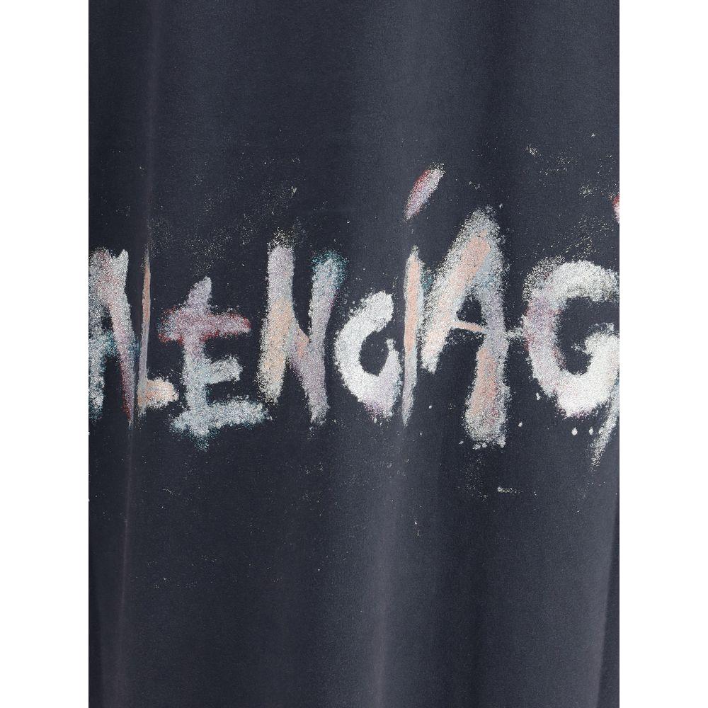 Balenciaga Oversized T-Shirt Balenciaga Dark Slate Gray