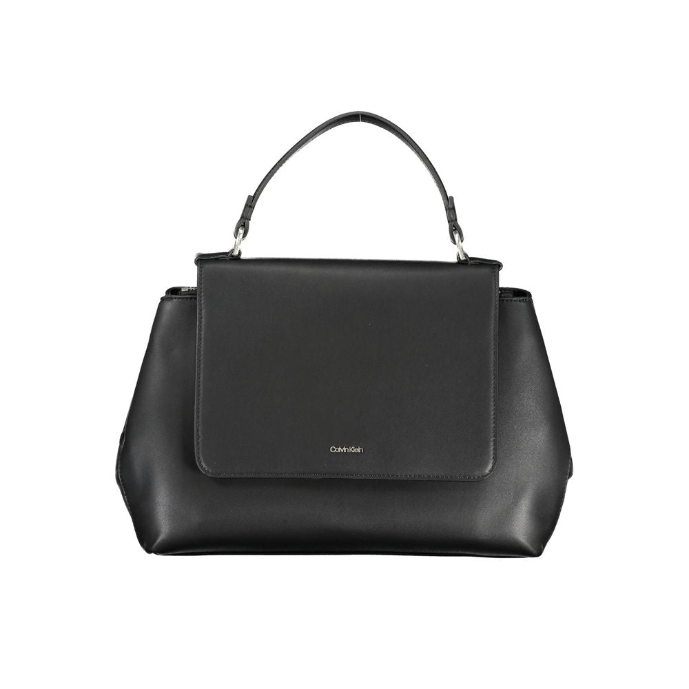 Calvin Klein Black Polyester Handbag Calvin Klein Dark Slate Gray