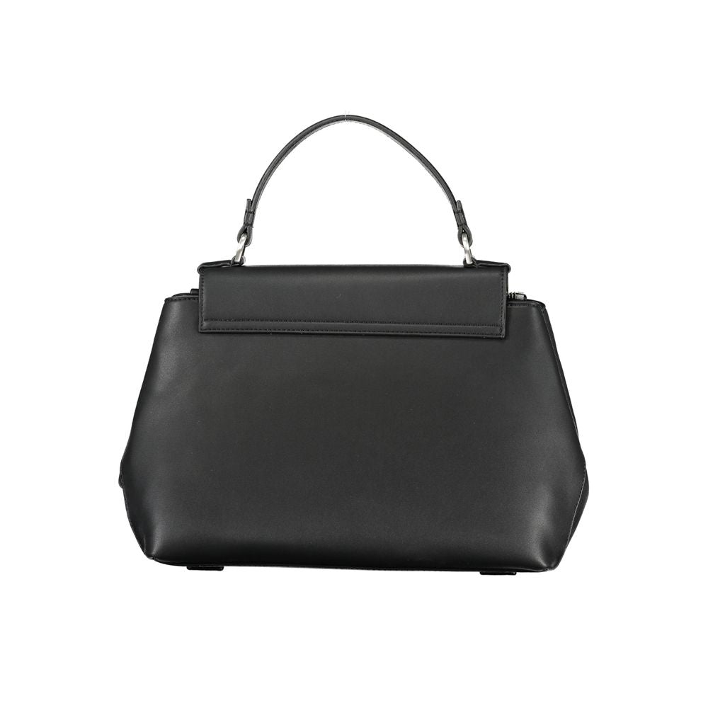 Calvin Klein Black Polyester Handbag Calvin Klein Dark Slate Gray
