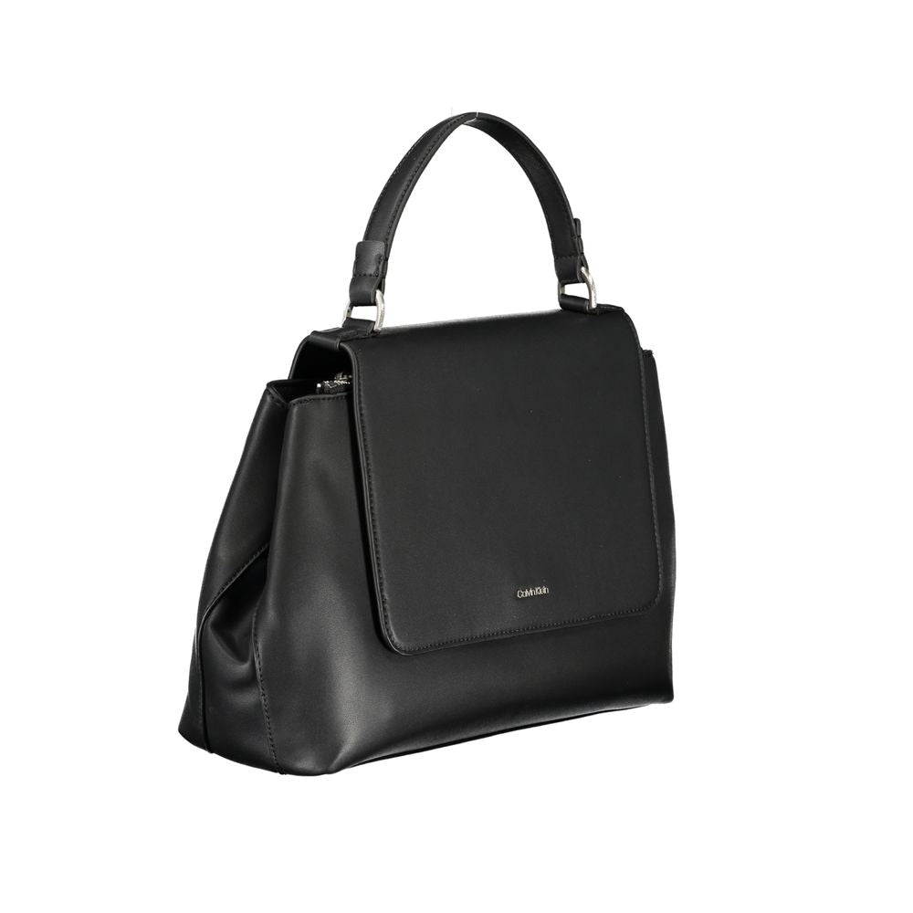 Calvin Klein Black Polyester Handbag Calvin Klein Dark Slate Gray