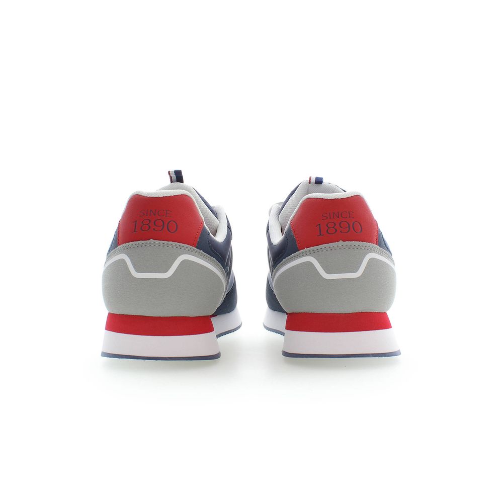 U.S. POLO ASSN. Blue Polyester Men Sneaker U.S. POLO ASSN. Gray