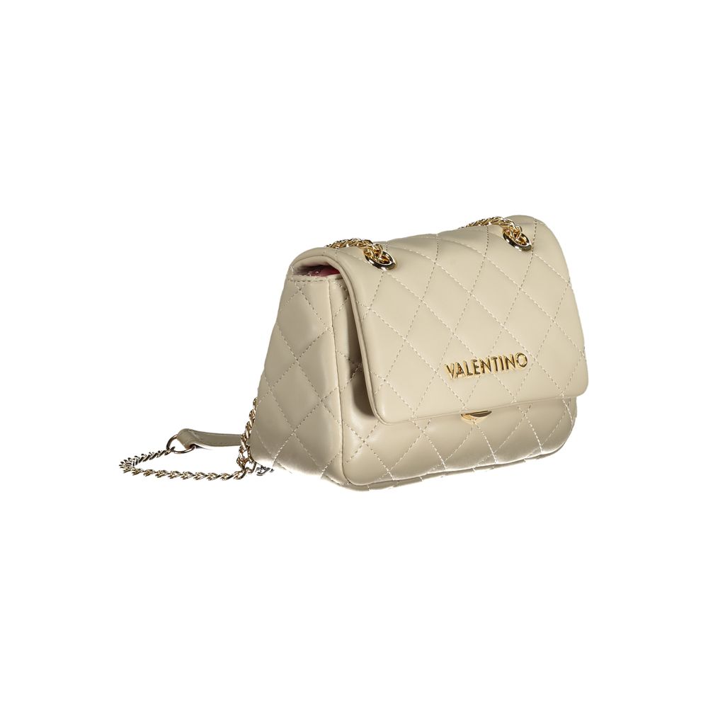 Valentino Bags Beige Polyethylene Handbag Valentino Bags Gray