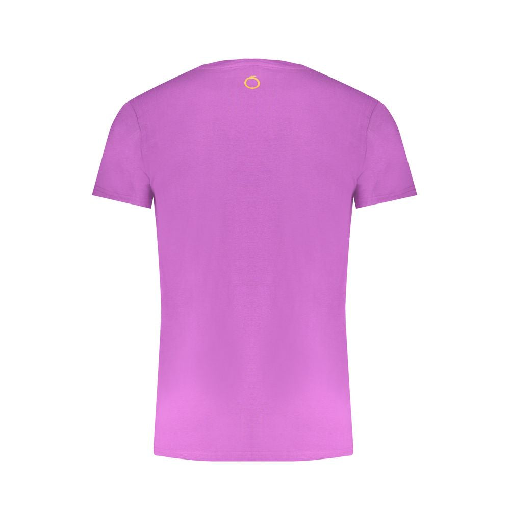 Trussardi Purple Cotton T-Shirt Trussardi Orchid