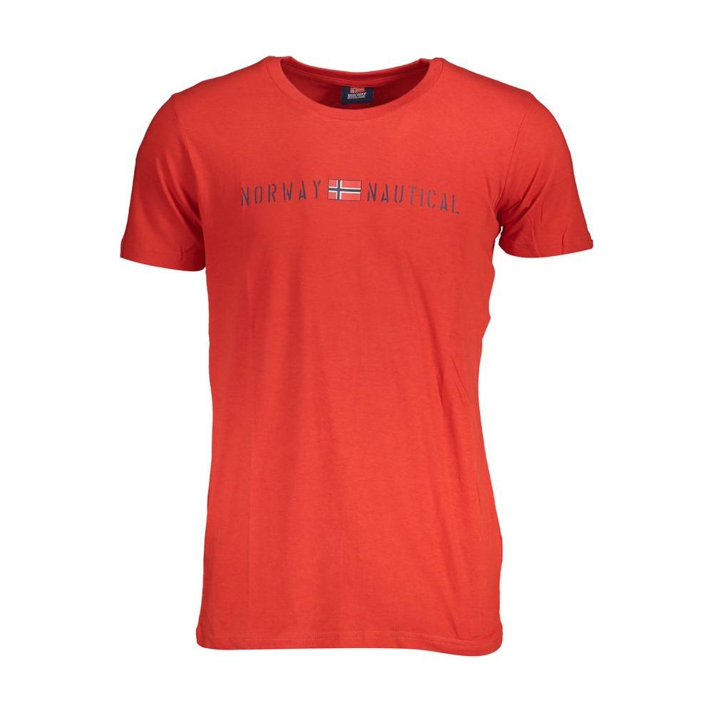 Norway 1963 Red Cotton T-Shirt Norway 1963 Firebrick