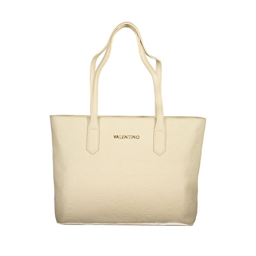 Valentino Bags Beige Polyethylene Handbag Valentino Bags Wheat