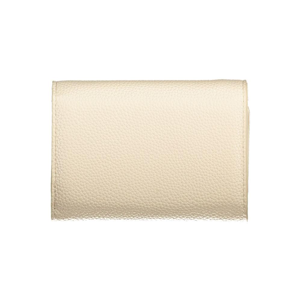 Valentino Bags Beige Polyethylene Wallet Valentino Bags Wheat
