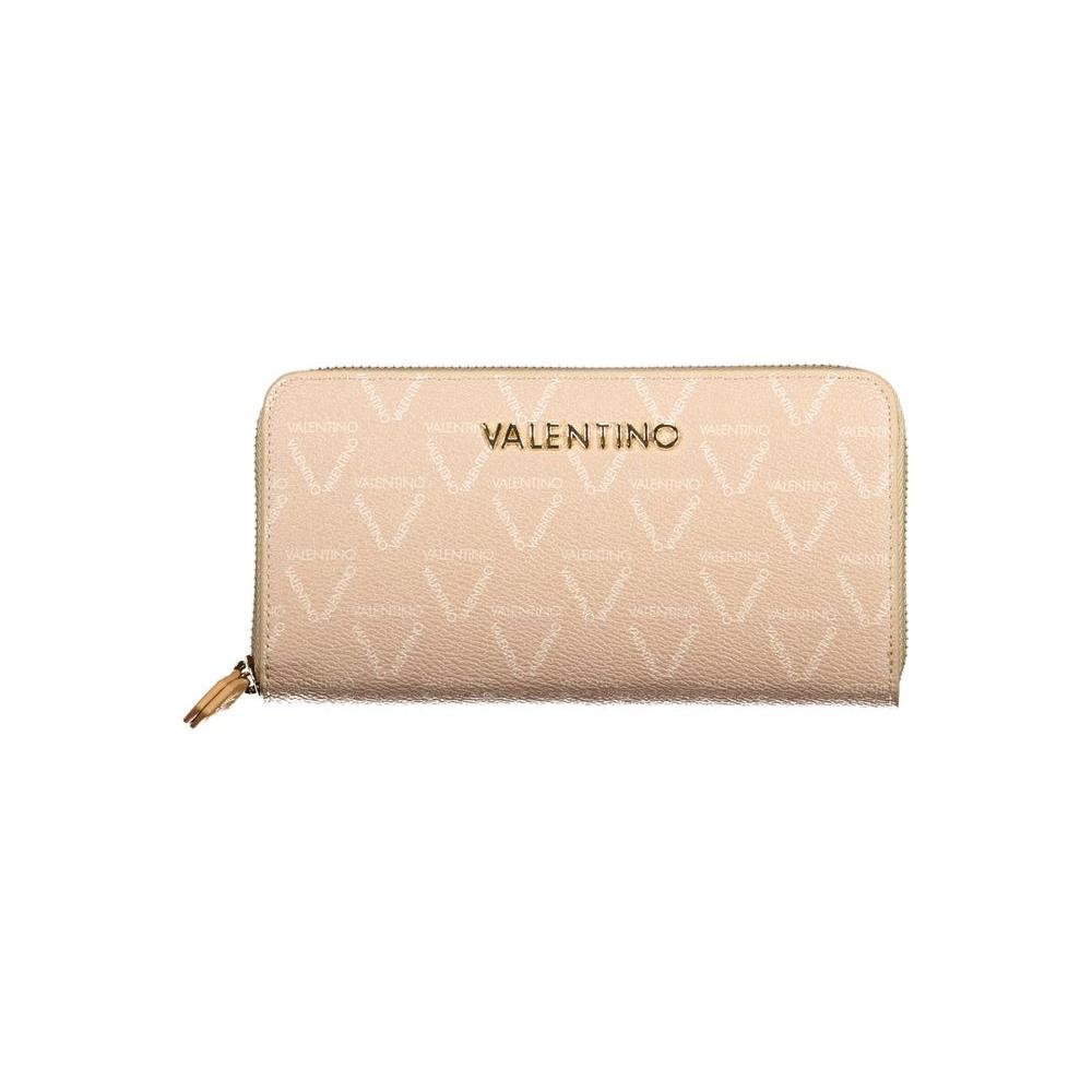 Valentino Bags Beige Polyethylene Wallet Valentino Bags Wheat