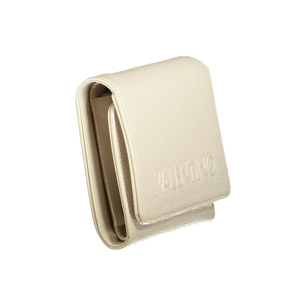 Valentino Bags Beige Polyethylene Wallet Valentino Bags Light Gray