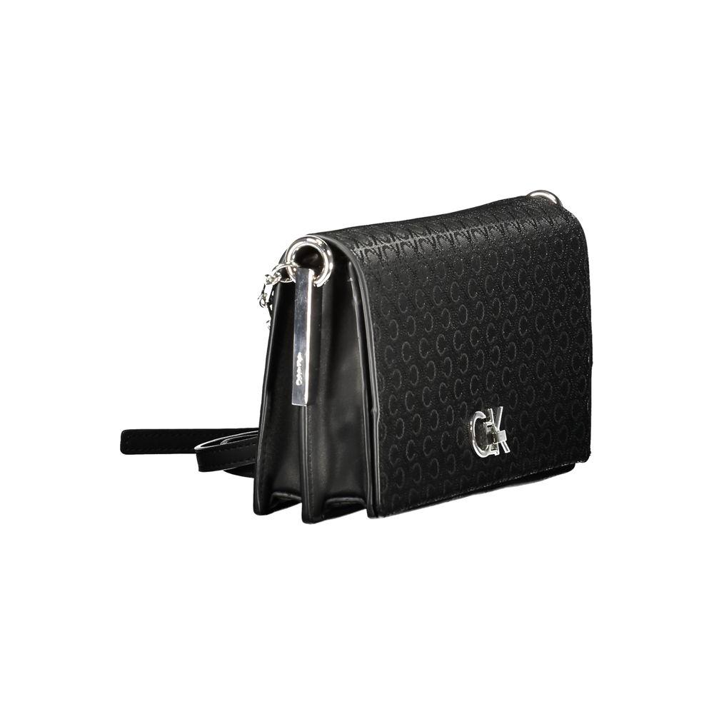 Calvin Klein Black Polyester Women Handbag Calvin Klein Dark Slate Gray