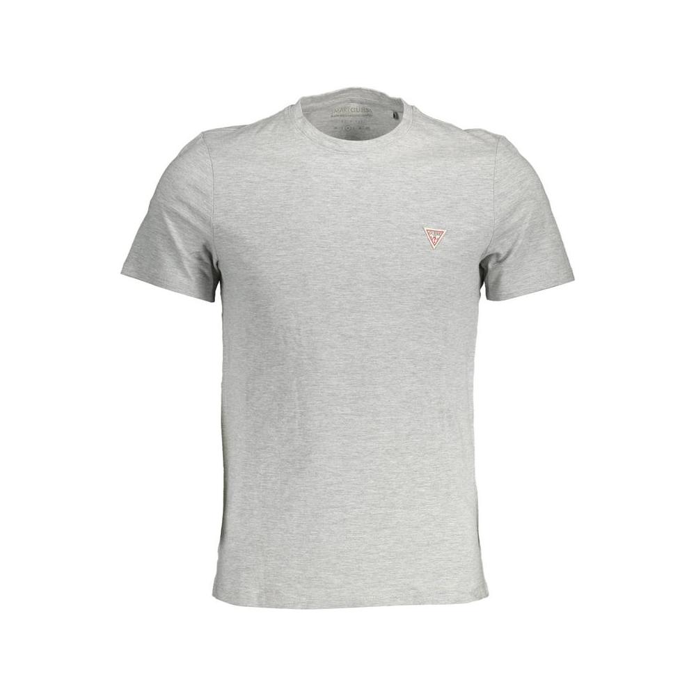 Guess Jeans Gray Cotton Men T-Shirt Guess Jeans Gray