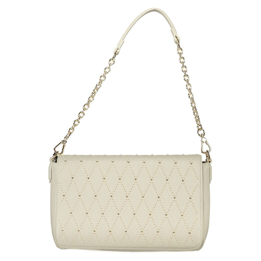 Valentino Bags White Polyethylene Handbag Valentino Bags Light Gray