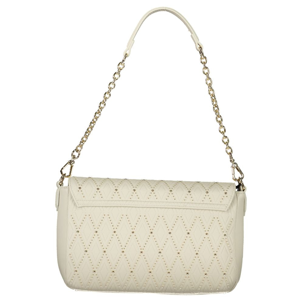 Valentino Bags White Polyethylene Handbag Valentino Bags Light Gray