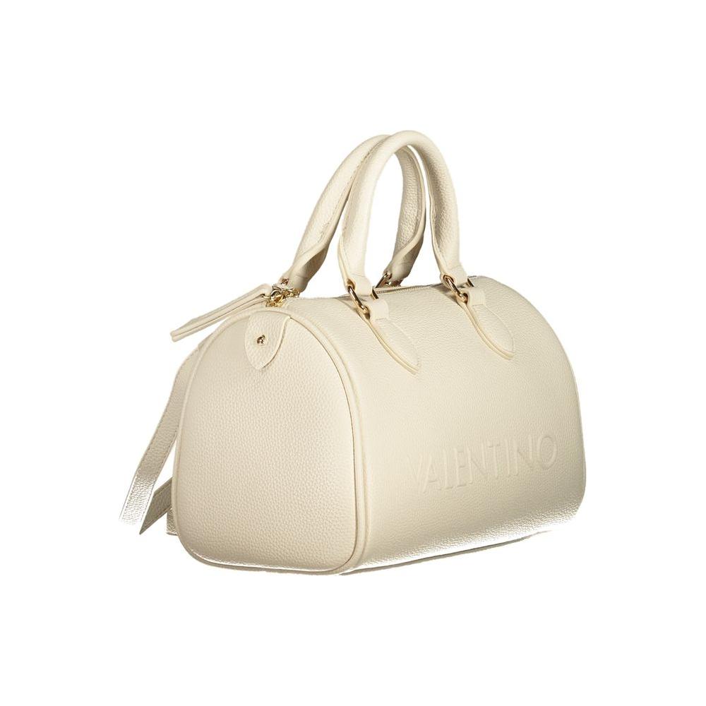 Valentino Bags Beige Polyethylene Women Handbag Valentino Bags Light Gray