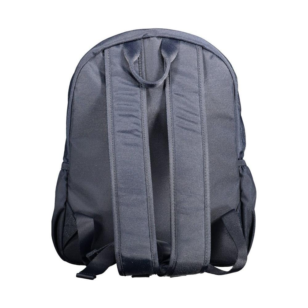 Tommy Hilfiger Blue Polyester Men Backpack Tommy Hilfiger Dim Gray