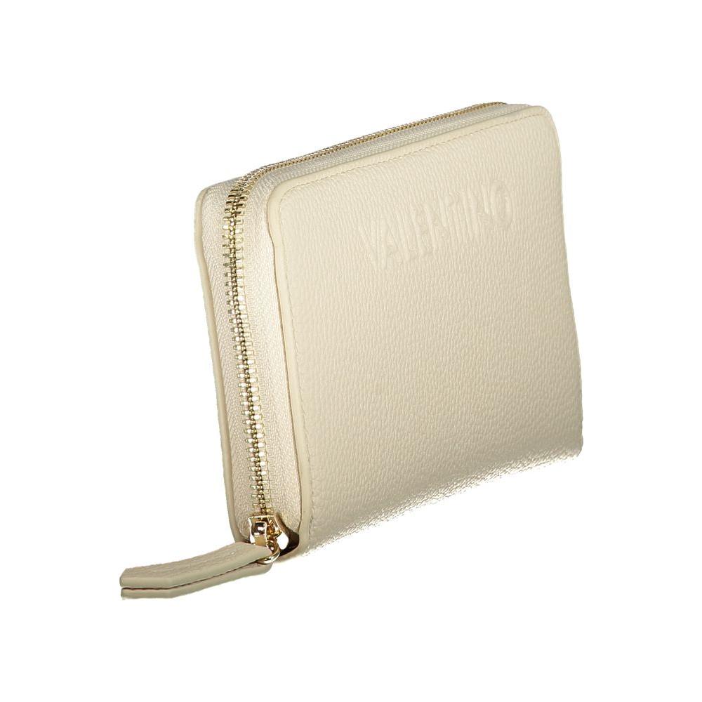 Valentino Bags Beige Polyethylene Wallet Valentino Bags Light Gray