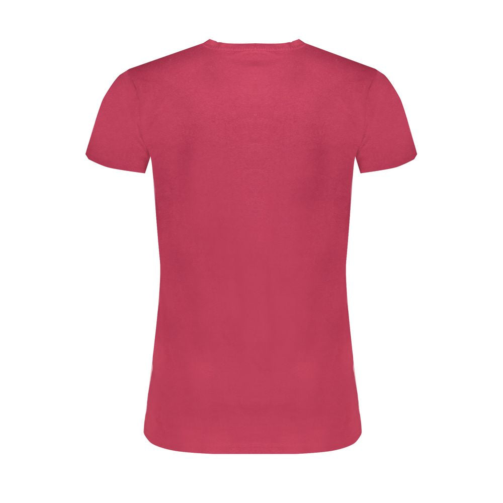 Gaudi Red Cotton T-Shirt Gaudi Maroon