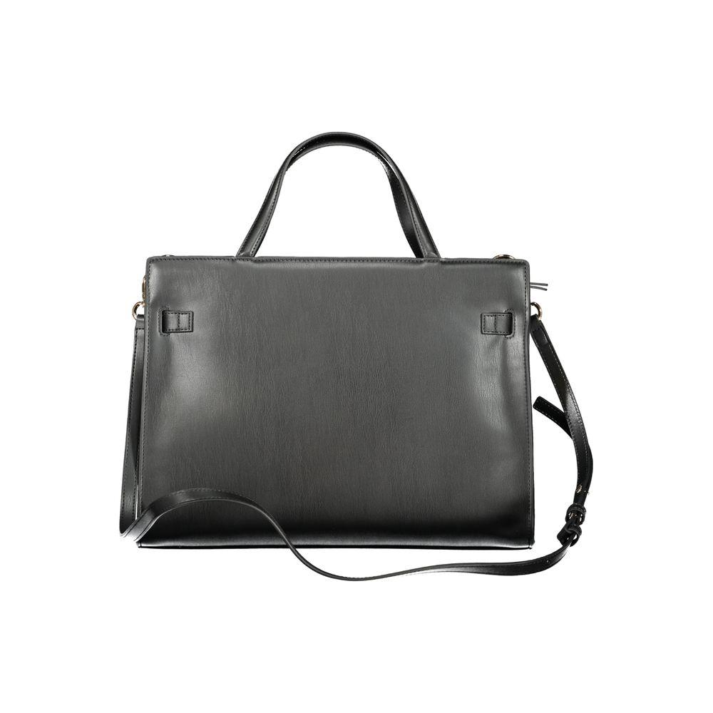 Tommy Hilfiger Black Polyethylene Women Handbag Tommy Hilfiger Dark Slate Gray