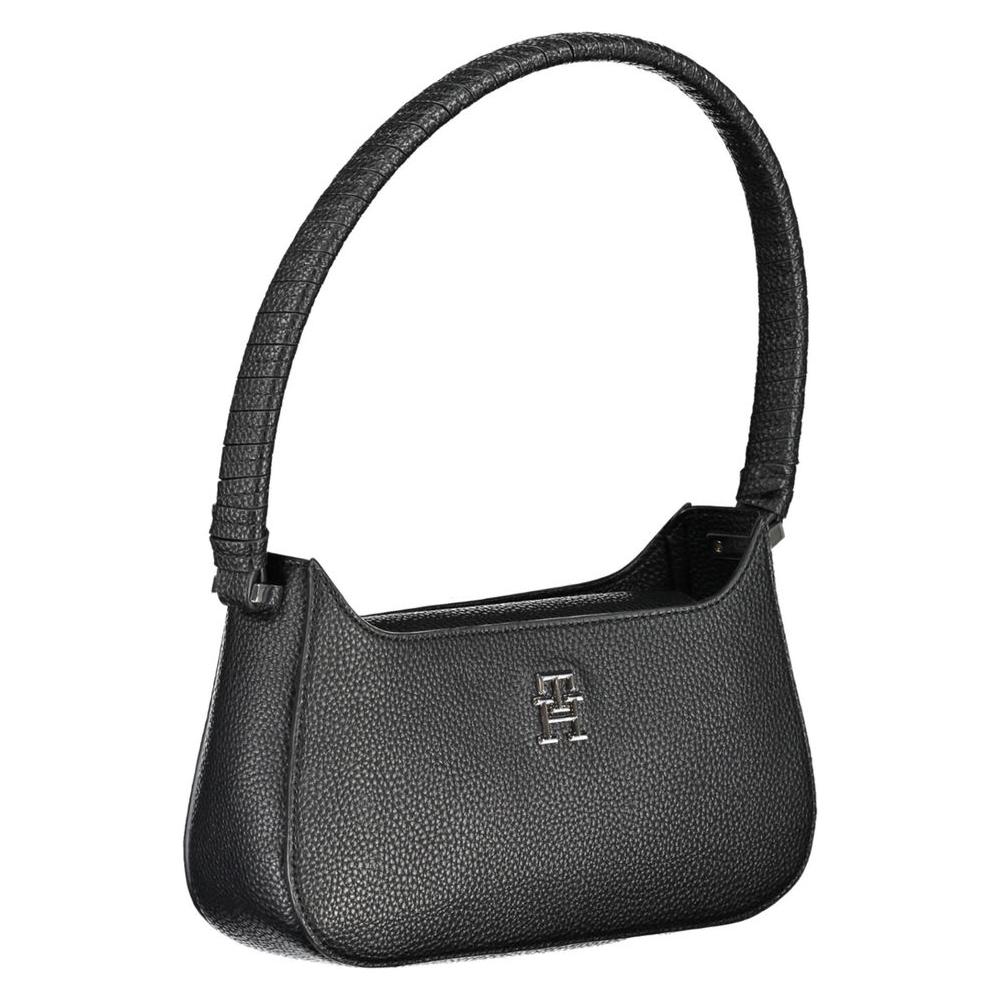 Tommy Hilfiger Black Polyethylene Handbag Tommy Hilfiger Dark Slate Gray