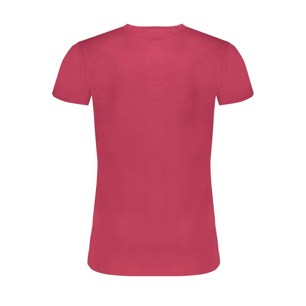 Gaudi Red Cotton T-Shirt Gaudi Maroon