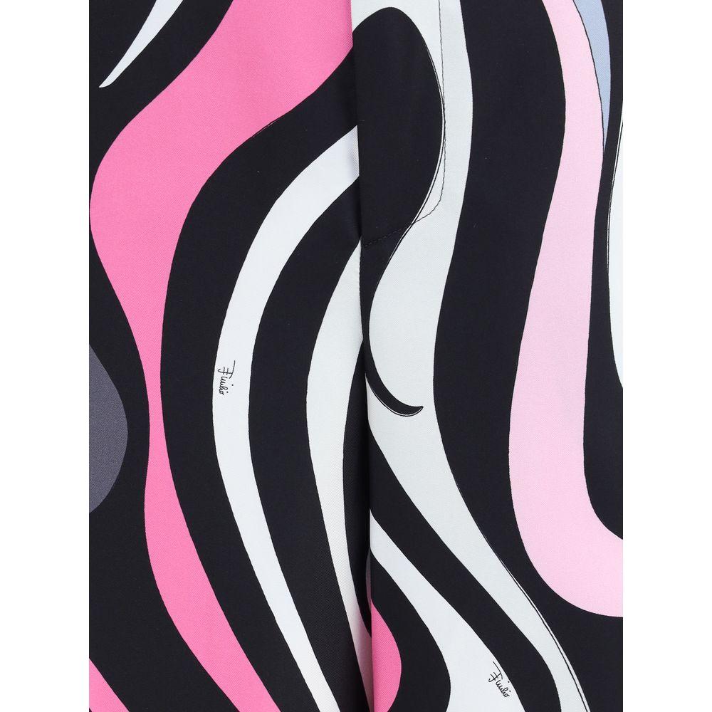 Emilio Pucci Marble print silk Pants Emilio Pucci Dark Slate Gray