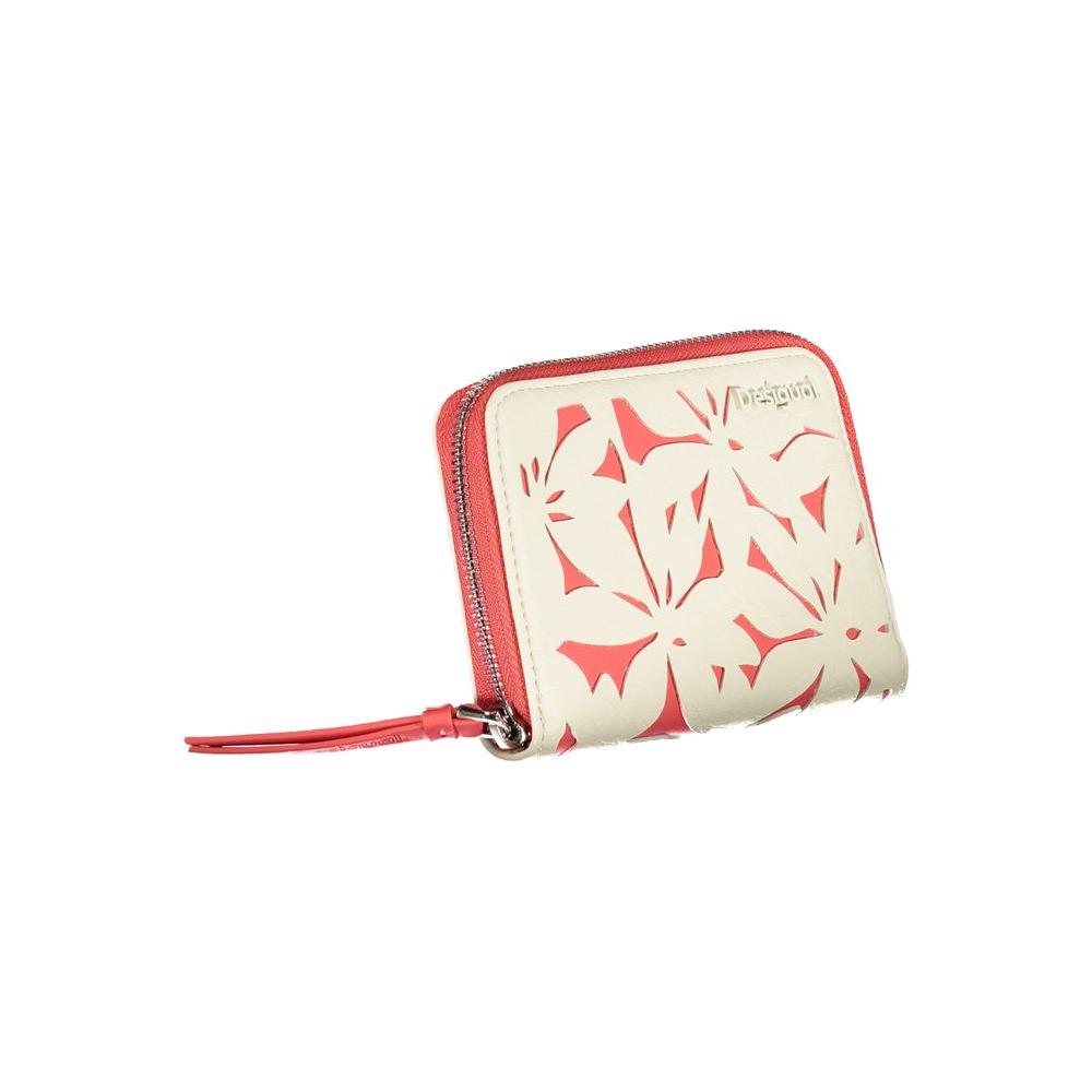 Desigual White Polyethylene Wallet Desigual Antique White