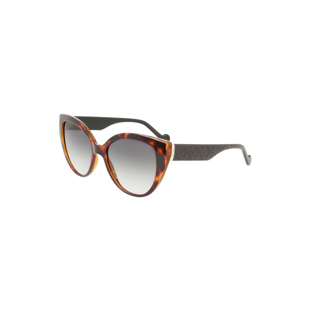 Liu Jo Brown Bio Injected Women Sunglass Liu Jo Slate Gray